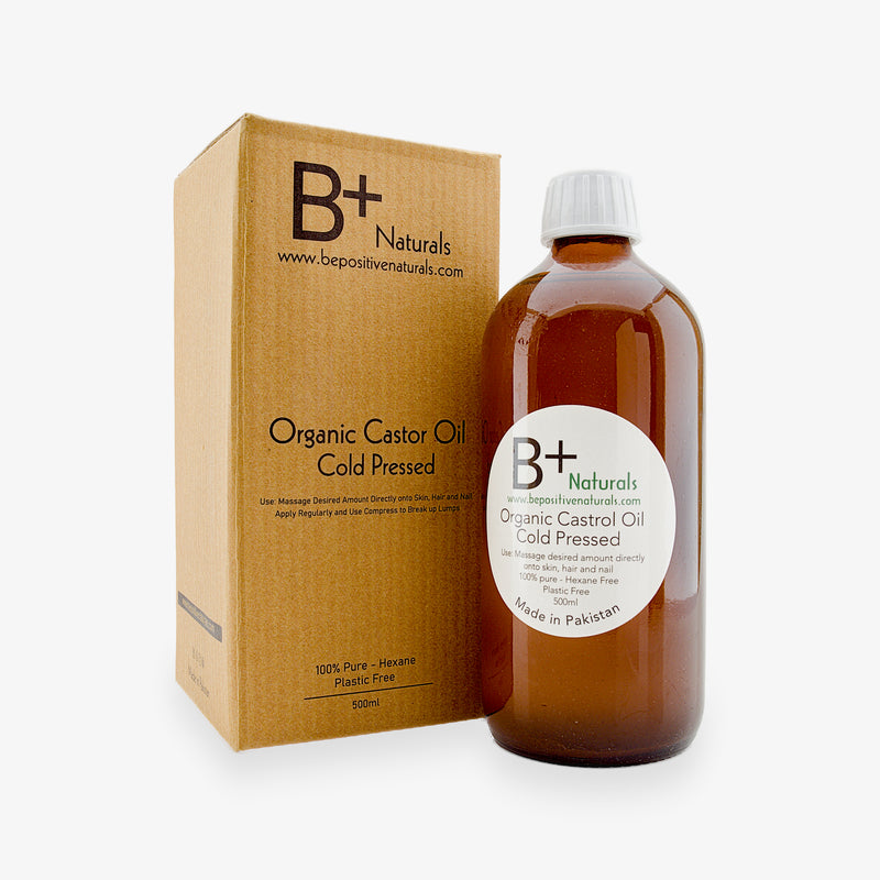 Organic Castor Oil - Cold Pressed (500ml)