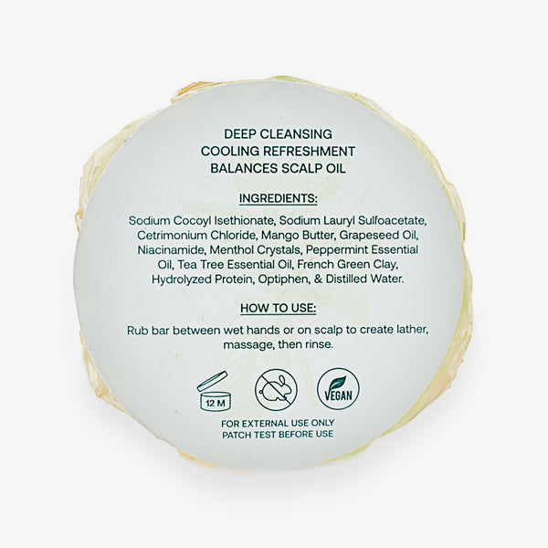 Mintberg Clarifying & Refreshing Shampoo Bar (85g)