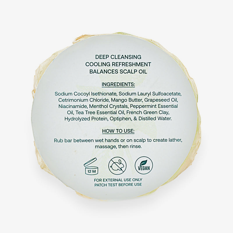 Mintberg Clarifying & Refreshing Shampoo Bar (85g)