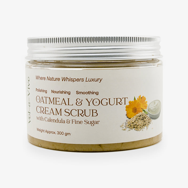 Oatmeal & Yogurt Cream Scrub (300g)