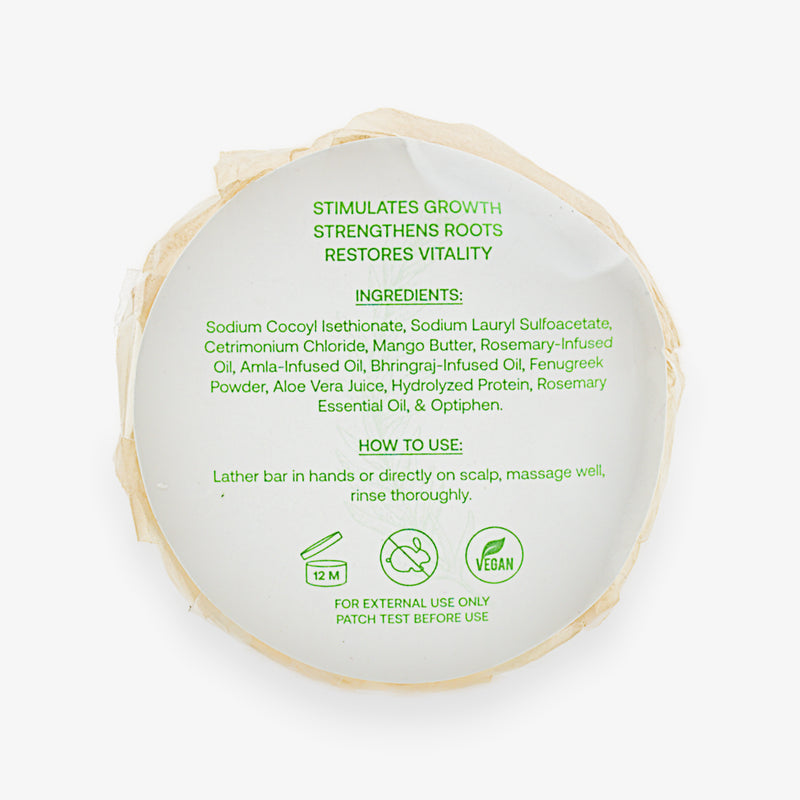 Root Revival Hair Growth Shampoo Bar (85g)